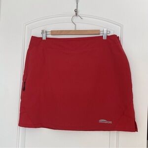 CHLOROPHYLLE Evolution Skort Color Red Clematis Size 12